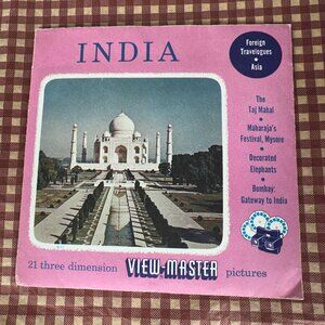 Vintage Sawyers View-Master India Picture Reels (set of 3)